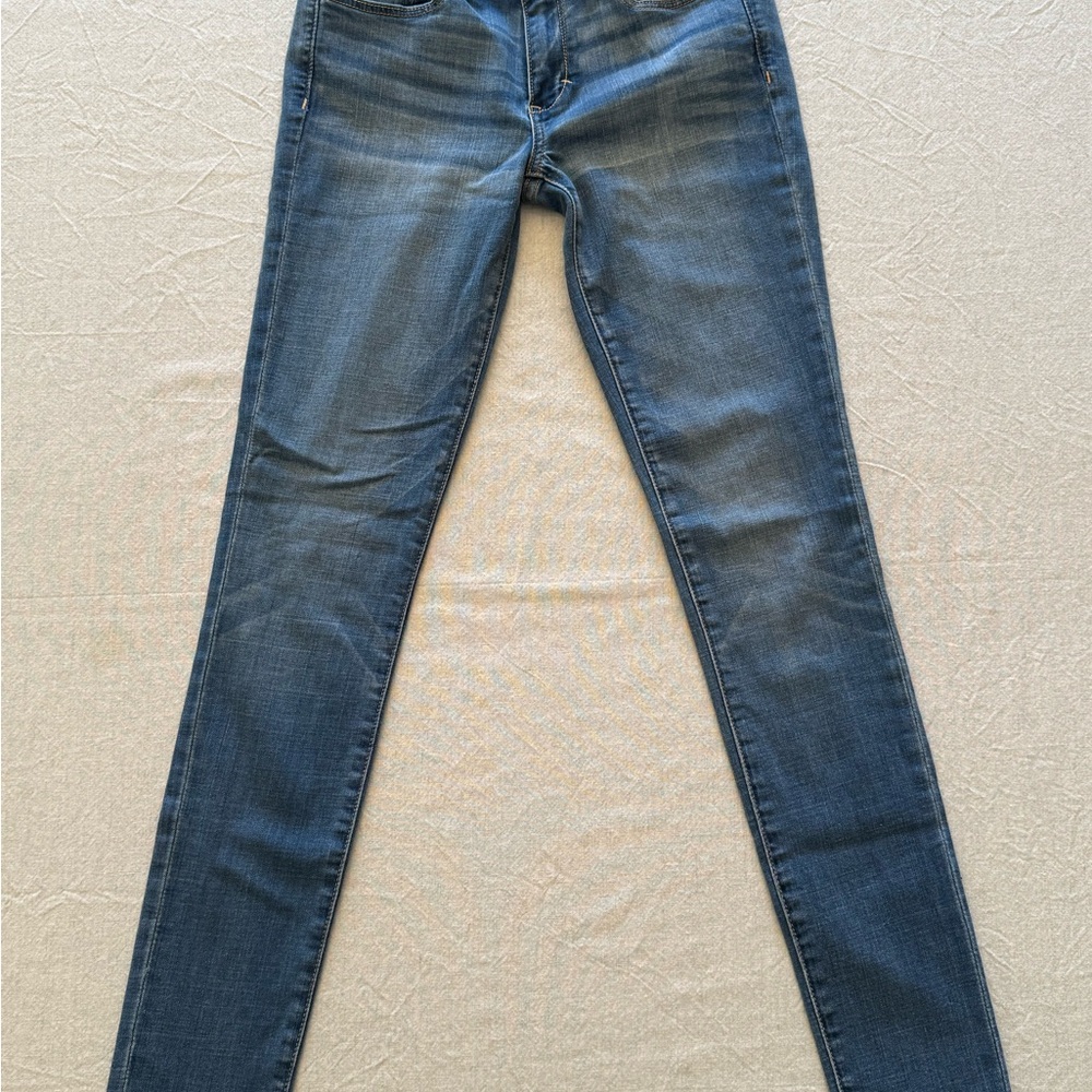 Abercrombie & Fitch Dark Blue Skinny Jeans